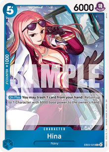 Hina EB03-025 Rare Extra Booster: One Piece Heroines Edition One Piece Foil NM