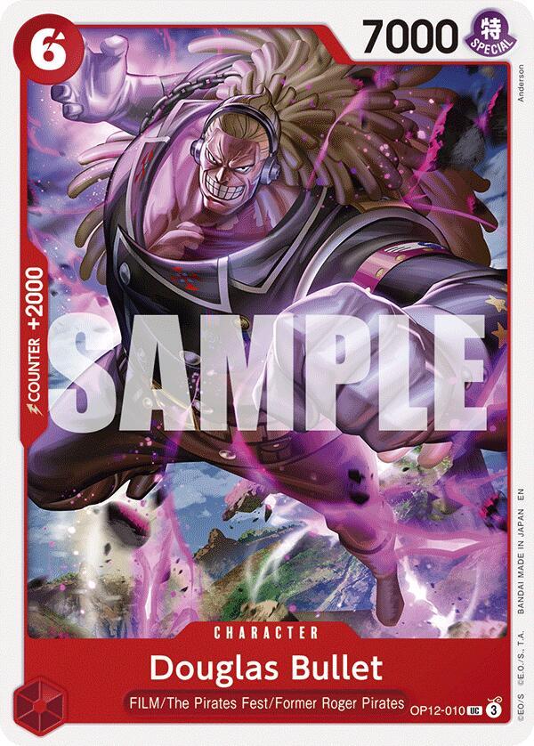 Douglas Bullet OP12-010 Uncommon Legacy of the Master One Piece Near Mint