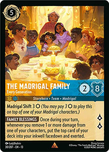 The Madrigal Family - Every Generation 30/204 Attack of the Vine! Lorcana NM
