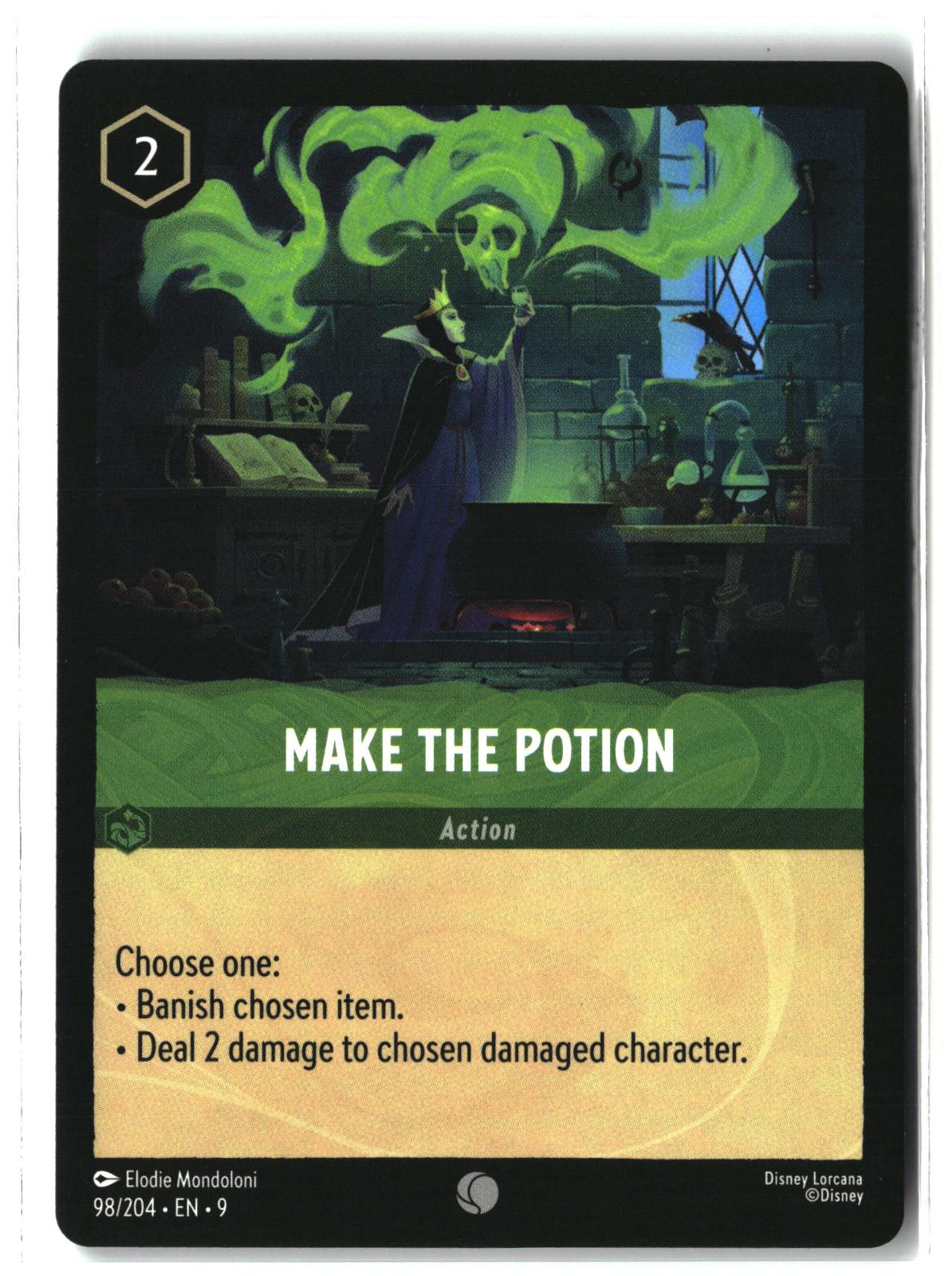 Make the Potion 98/204 Common Fabled Lorcana Lightly Played