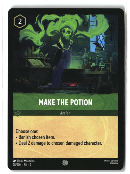 Make the Potion 98/204 Common Fabled Lorcana Lightly Played