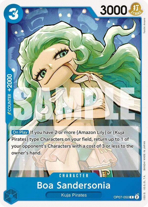 Boa Sandersonia OP07-050 Common 500 Years in the Future One Piece Near Mint