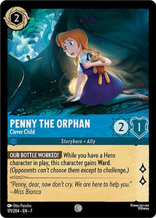 Penny the Orphan - Clever Child 171/204 Common Archazia's Island Lorcana NM