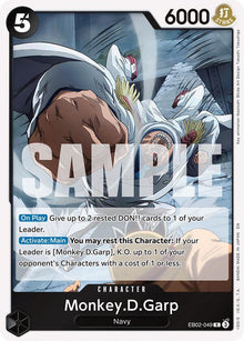 Monkey.D.Garp EB02-049 Extra Booster: Anime 25th Collection One Piece Foil NM