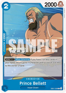 Prince Bellett EB01-026 Common Extra Booster: Memorial Collection One Piece NM