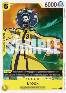 Brook (111) OP09-111 Common Emperors in the New World One Piece Near Mint