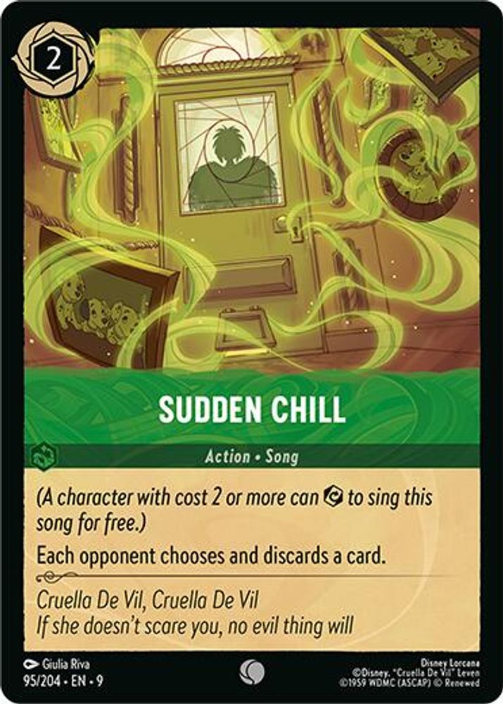 Sudden Chill 95/204 Common Fabled Lorcana Near Mint