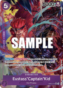 Eustass"Captain"Kid (Alternate Art) OP05-074 Awakening of the New Era One Piece Foil NM