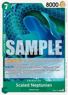 Scaled Neptunian EB04-011 Common The Azure Sea's Seven One Piece Near Mint