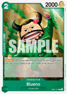 Blueno (017) EB01-017 Common Extra Booster: Memorial Collection One Piece NM