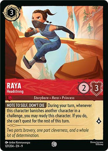 Raya - Headstrong 127/204 Common Fabled Lorcana Near Mint