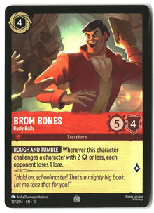 Brom Bones - Burly Bully 127/204 Common Whispers in the Well Lorcana LP