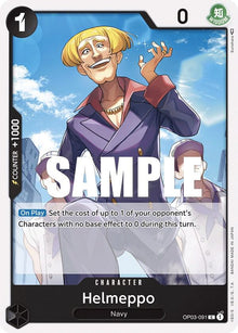 Helmeppo OP03-091 Common Pillars of Strength One Piece Near Mint