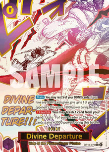 Divine Departure (Alternate Art) OP13-076 Carrying On His Will One Piece Foil NM