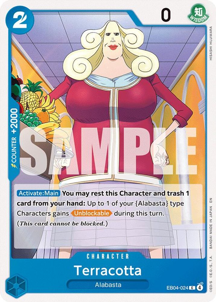 Terracotta EB04-024 Common The Azure Sea's Seven One Piece Near Mint