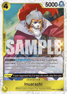 Inuarashi (Jolly Roger Foil) OP06-100 Premium Booster -The Best- One Piece NM