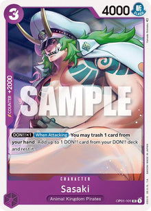 Sasaki OP01-101 Uncommon Romance Dawn One Piece Near Mint