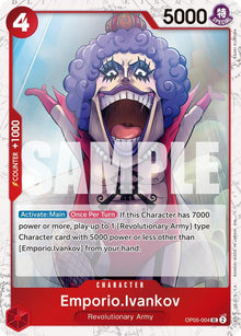 Emporio.Ivankov (Pirate Foil) OP05-004 Premium Booster -The Best- Vol. 2 One Piece NM