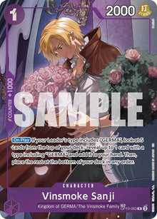 Vinsmoke Sanji (TR) OP10-063 Legacy of the Master One Piece Foil NM