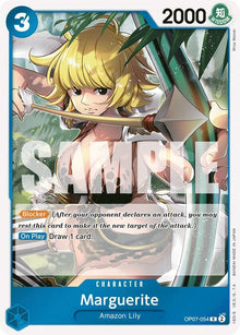 Marguerite OP07-054 Rare 500 Years in the Future One Piece Foil Near Mint