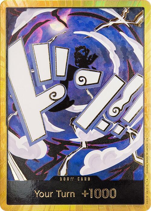DON!! Card (GEAR5 Luffy) (Gold) Premium Booster -The Best- Vol. 2 One Piece Foil NM