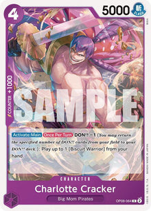 Charlotte Cracker OP08-064 Common Two Legends One Piece Near Mint