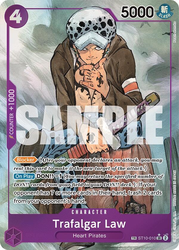 Trafalgar Law (010) (TR) ST10-010 500 Years in the Future One Piece Foil NM