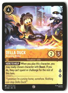 Della Duck - Returning Mother 22/204 Common Whispers in the Well Lorcana LP