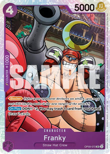 Franky (Reprint) OP09-072 Premium Booster -The Best- Vol. 2 One Piece Foil NM