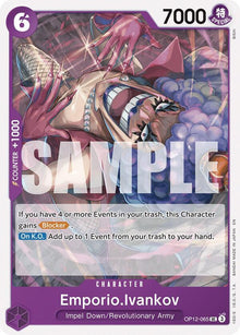 Emporio.Ivankov (065) OP12-065 Uncommon Legacy of the Master One Piece Near Mint