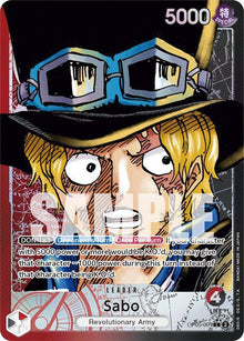 Sabo (001) (Alternate Art) OP05-001 Awakening of the New Era One Piece Foil NM