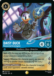 Daisy Duck - Paranormal Investigator 154/204 Whispers in the Well Lorcana NM