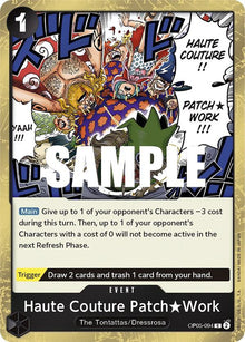 Haute Couture Patch Work OP05-094 Awakening of the New Era One Piece Foil NM