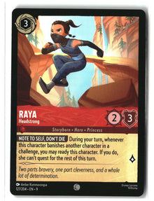 Raya - Headstrong 127/204 Common Fabled Lorcana Lightly Played