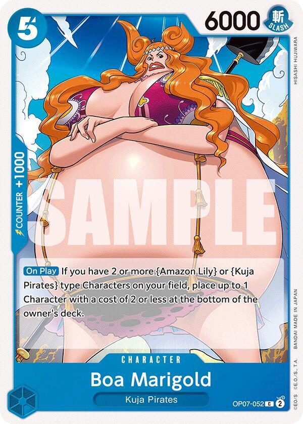 Boa Marigold OP07-052 Common 500 Years in the Future One Piece Near Mint