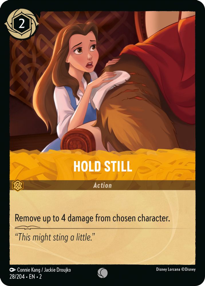 Hold Still 28/204 Common Rise of the Floodborn Lorcana Near Mint