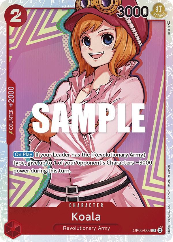 Koala OP05-006 Super Rare Awakening of the New Era One Piece Foil Near Mint