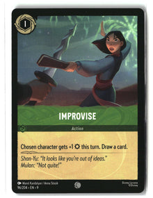 Improvise 96/204 Common Fabled Lorcana Lightly Played