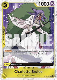 Charlotte Brulee (Jolly Roger Foil) ST07-007 Premium Booster -The Best- One Piece NM