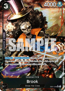 Brook (046) (Alternate Art) EB01-046 Extra Booster: Memorial Collection One Piece Foil NM
