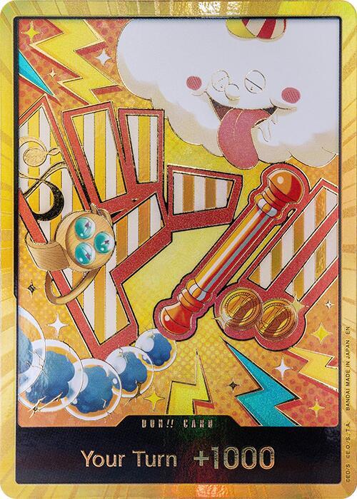 DON!! Card (Nami) (Gold) Premium Booster -The Best- Vol. 2 One Piece Foil NM