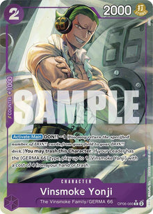 Vinsmoke Yonji (Full Art) OP06-066 Premium Booster -The Best- One Piece Foil NM