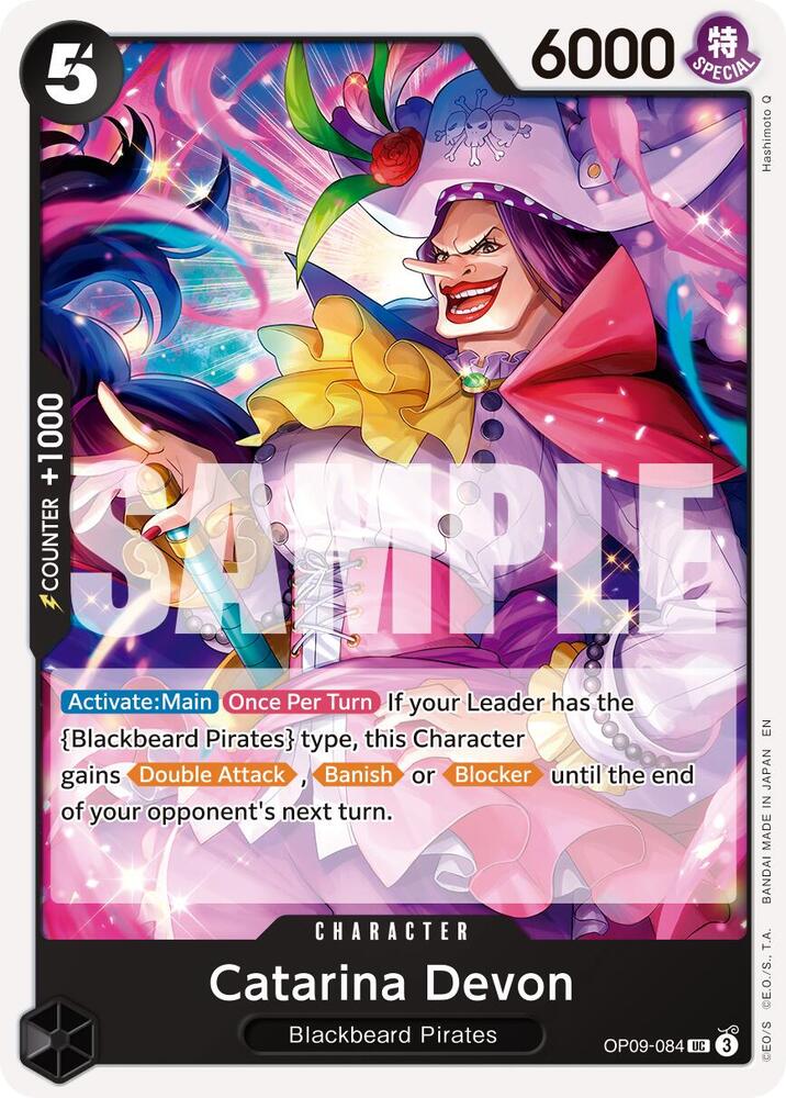 Catarina Devon (Reprint) OP09-084 Premium Booster -The Best- Vol. 2 One Piece NM