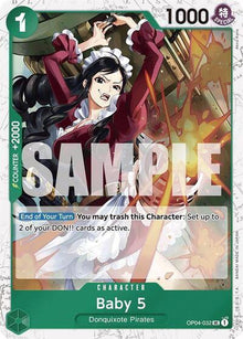 Baby 5 (Jolly Roger Foil) OP04-032 Premium Booster -The Best- One Piece NM