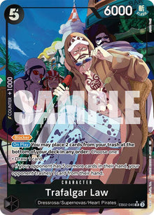 Trafalgar Law (Alternate Art) EB02-045 Extra Booster: Anime 25th Collection One Piece Foil NM