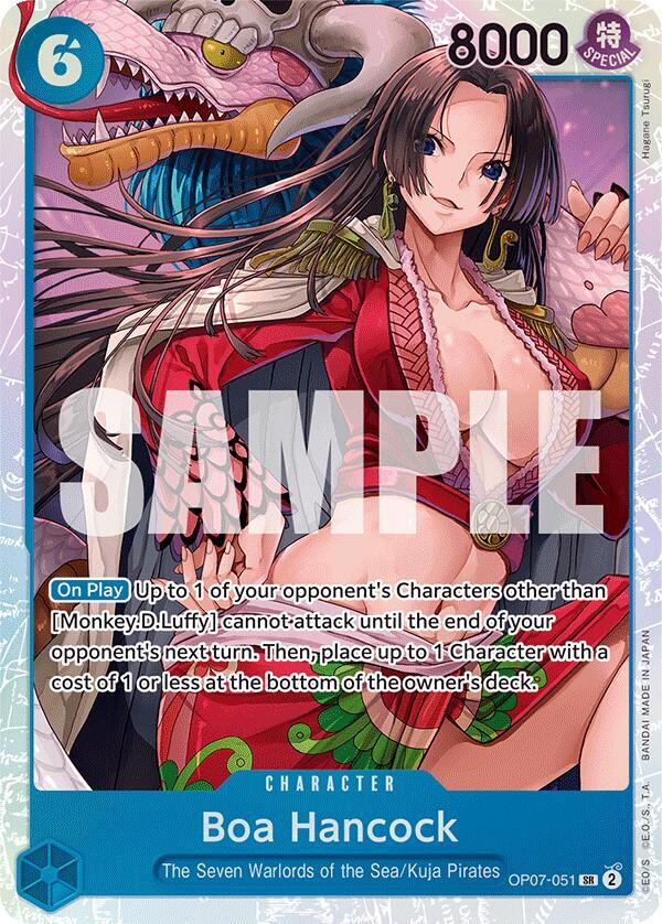 Boa Hancock (051) OP07-051 Super Rare 500 Years in the Future One Piece Foil NM