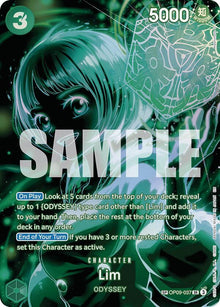 Lim (SP) OP09-037 Super Rare Legacy of the Master One Piece Foil Near Mint