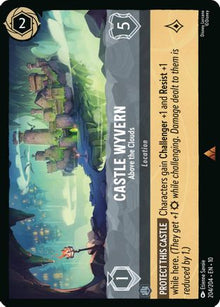 Castle Wyvern - Above the Clouds 204/204 Rare Whispers in the Well Lorcana NM