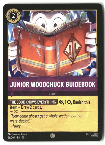 Junior Woodchuck Guidebook 66/204 Common Whispers in the Well Lorcana LP