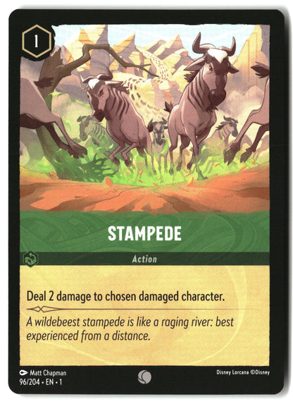 Stampede 96/204 Common The First Chapter Lorcana Lightly Played